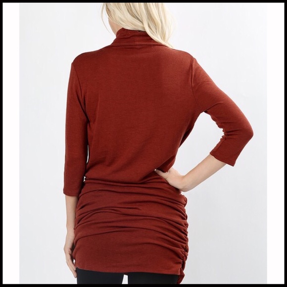 Wrap Sweater Dress - Picture 4 of 5